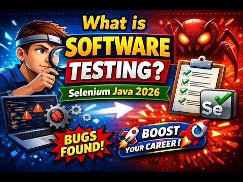 17. What is Software Testing? (Selenium Java 2026)