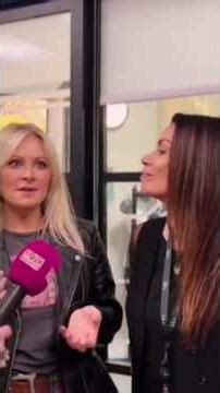 ALISON KING & VICKY MYRES (CARLA & LISA) INTERVIEW #coronationstreet #swarla #alisonking