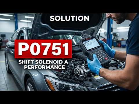 HOW TO FIX P0751 OBD II ERROR CODE - Shift Solenoid A Performance