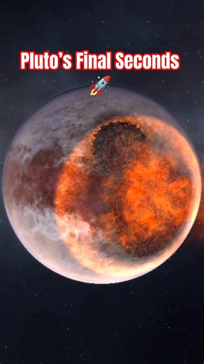 Pluto’s Final Countdown ⏳ #universe #space #sun #astrowreck