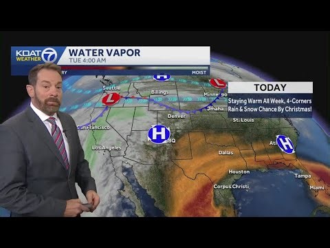 Warm and dry skies continue today, but record highs just out of reach