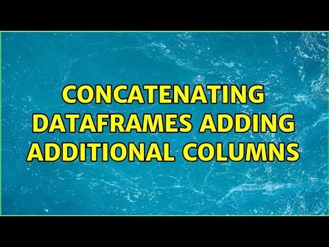 Concatenating dataframes adding additional columns