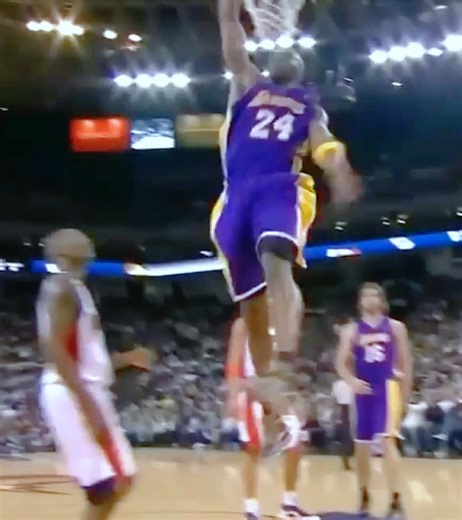 LeBron blocked Kobe then Kobe ended the game #usa🇺🇸 #nba #kobe #lebron