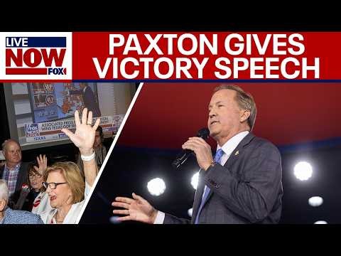 WATCH: Paxton speaks after beating Cornyn in Texas, Trump reacts