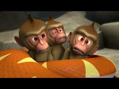 🌴🎵🐒🐻🎉 Jungle Jingles Action & Fun Time 24 | Jungle Book | Story Of Mowgli