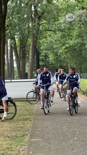 Arrived at today’s training session.