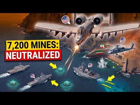 How a Strategic US Operation Neutralized 7,200 Mines & Iran's Fleet