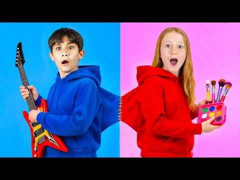 Nastya teaches children to be friendly