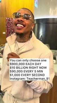 You can only choose one