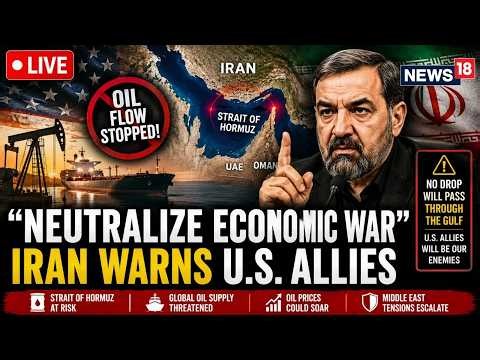US-Iran War LIVE: Iran War Escalates | Tehran Warns Gulf States of Retaliation Over U.S. Sanctions