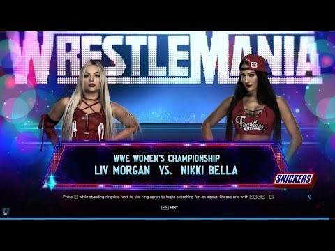Liv Morgan vs. Nikki Bella WWE Women's Championship Match 