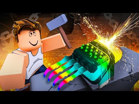 Forging WOLVERINE CLAWS in The Forge!