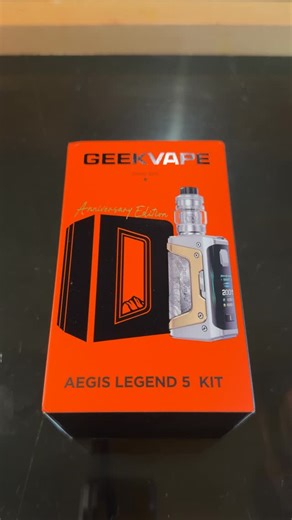 Aegis Legend 5 10th Anniversary Edition Everest Sunrise🗻 #geekvp #Aegis Legend5 Anniversary Edition #Aegis #Everest Sunrise | Jaxell Frias
