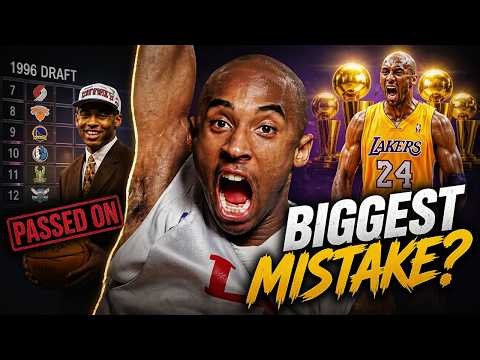 12 Players Taken Before Kobe: The Biggest Mistake in NBA History?