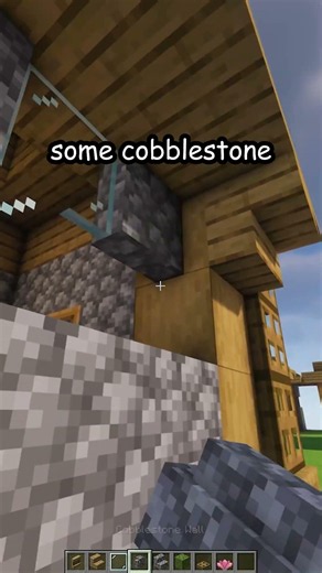 MINECRAFT HOUSE WALL #minecraft