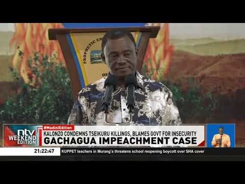 United Opposition vows to support Rigathi Gachagua in his impeachment case