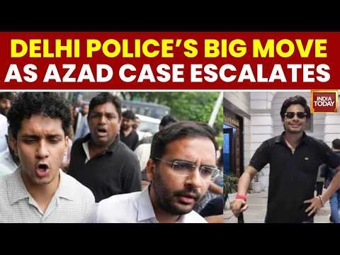 Sanjay Azad Assault: Attack Video Emerges, Delhi Police Add SC/ST Act & BNS 109