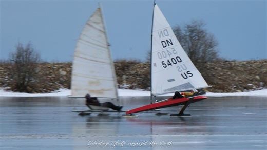 Iceboating Lift-off