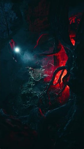 Stranger Things Visuals in Real Life! ⏳ #shorts #StrangerThings5