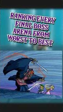 Ranking Zelda Final Boss Arenas! #foryou #zelda #nintendo #nintendozelda #nintendoswitch #gaming
