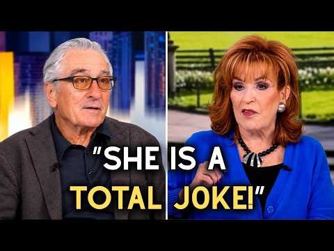 Joy Behar PANICS After Robert De Niro SHUTS DOWN The View On Live TV!