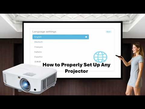 How to Properly Set Up Any Projector