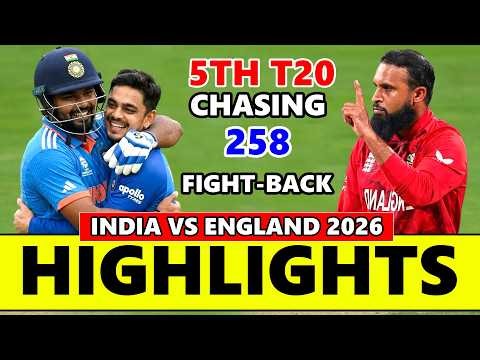 India vs England 5th T20 Match Highlights 2026 | IND VS ENG Highlights