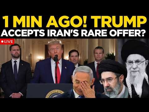 Breaking News LIVE: Trump Accepts Iran's Offer; US To Ditch Netanyahu? | Trump News | US News LIVE