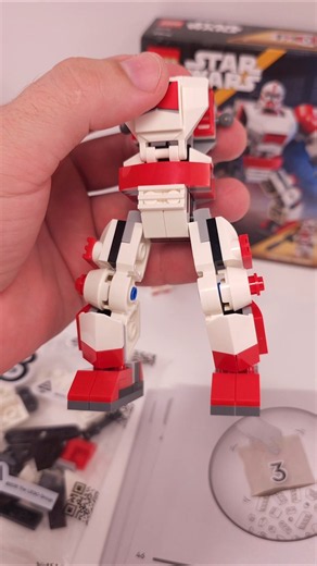 LEGO Star Wars Clone Shock Trooper Mech (75448)[151 pcs] Building #shorts @TopBrickBuilder