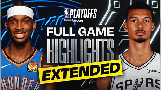 EXTENDED: #1 THUNDER at #2 SPURS | FULL GAME 3 HIGHLIGHTS | May 22, 2026