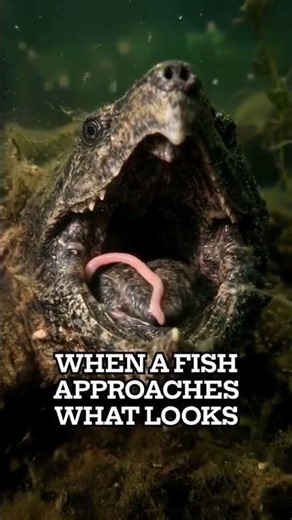 A Turtle Uses Its Tongue as Bait