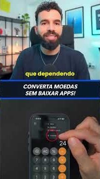 A calculadora do iPhone tem um SEGREDO escondido! #iphone