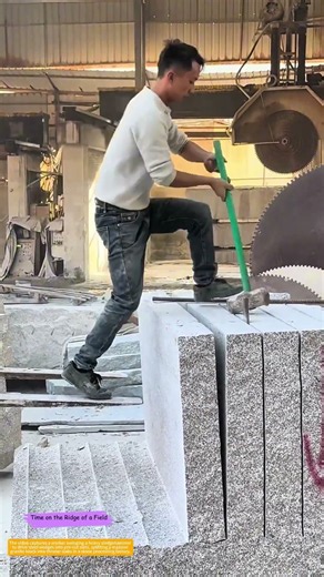 Splitting the Stone: How a Sledgehammer and Wedges Break Granite Along Its Grain