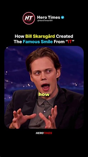 Bill Skarsgard's Pennywise Smile Origin 🙃🤡