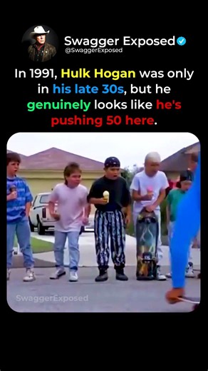 When Hulk Hogan Was Only In His 30s But Looked 50 💪😳