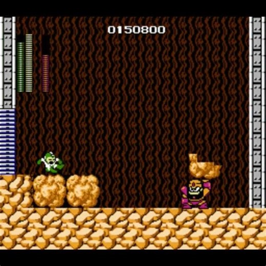 Guts Man Boss Perfect No Damage | Mega Man NES