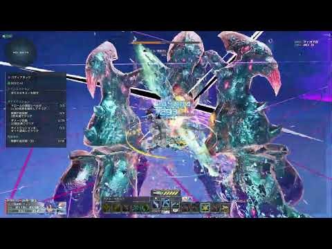 【PSO2NGS】バディアタック 1249.2% Sl/Ra/B 2:57.599