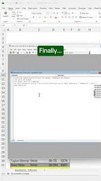 How to Sum data by colors in Excel using VBA #excel #spreadsheets #exceltips