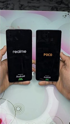 Realme P4x 5G vs Poco M8 5G - Speed Test Rv #shorts