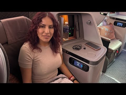 Singapore Airlines 787-10 Business Class 👀 Row 11 Couples Seat