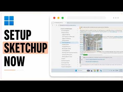 How to Install SketchUp Pro on Windows 11 (2026 Design Suite)