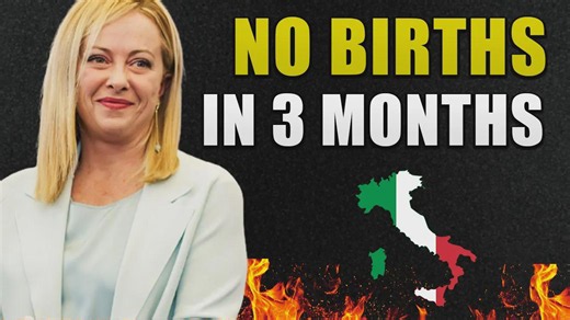 Italy is about to disappear from the map! Demographic, economic & political crisis explained