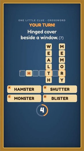 Crossword clue: a 7-letter household item 🤔 #crossword #quiz
