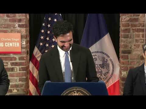 Mayor Mamdani Holds a Press Conference to Make a Housing Announcement