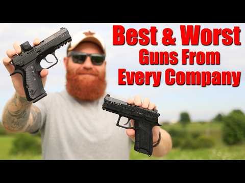 My Favorite & Least Favorite Gun From Every Company