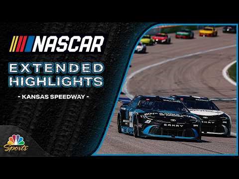 NASCAR Cup Series 2026: AdventHealth 400, Kansas Speedway | EXTENDED HIGHLIGHTS | Motorsports on NBC