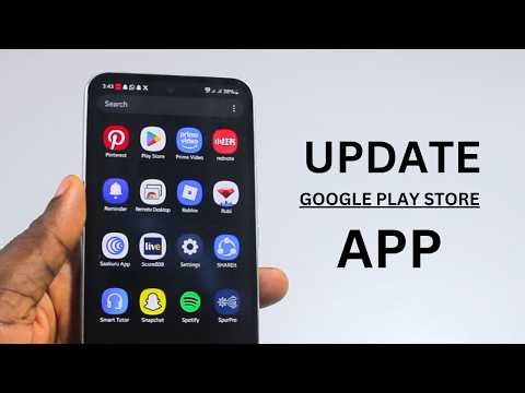How to Update Google Playstore App
