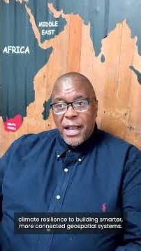 Senzo Nkonyane of Esri South Africa Invites You to OGC Connect Cape Town