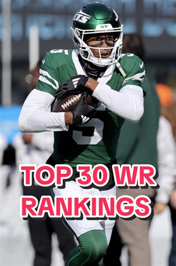 Start these top 30 WRs in week 6 fantasy football to DOMINATE 🚀 #fantasyfootballrankings
