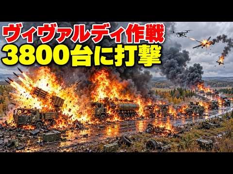 ウクライナが露軍の無人機6万8千機を撃破──ヴィヴァルディ作戦が完了、車両3800台にも打撃
